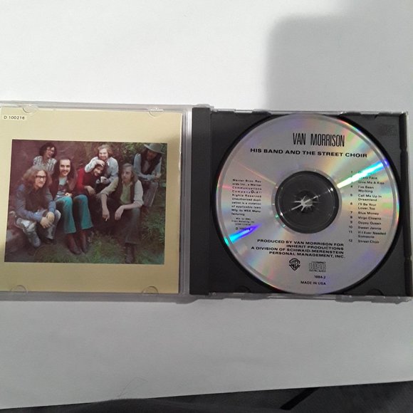 VAN MORRISON - HIS BAND & THE STREET CHOIR - 1970 ALBUM ON CD 12 SONGS - Picture 2 of 3